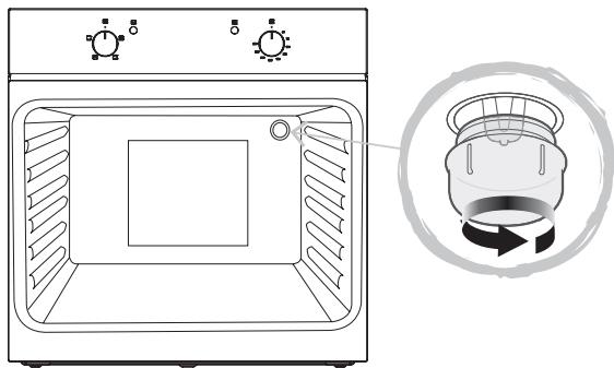 EDESA EOE-4530 X - Remplacement de l'ampoule du four - 1