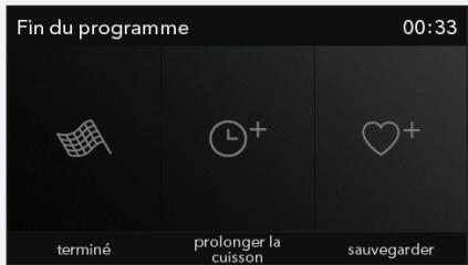 ASKO OCS8687A - OCS8687B - Étape 4 : fin de la cuisson et arrêt du FOUR - 1