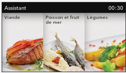 ASKO OCS8687A - OCS8687B - A) cuisson par selection du type d'aliment (menu auto) - 2