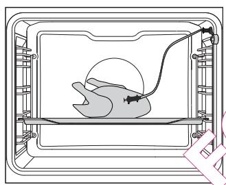 ASKO OCS8687A - OCS8687B - Cuisson avec la sonde thermométrique (sur certains modèles) - 2