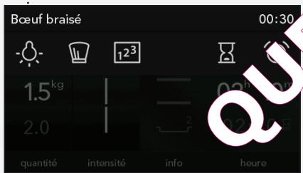 ASKO OCS8687A - OCS8687B - A) cuisson par selection du type d'aliment (menu auto) - 4