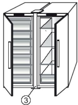 HOTPOINT ZHS61QXRD - Ajuster les PORTES (selon le modèle) - 3