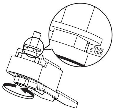 HOTPOINT ZHS61QXRD - Ajuster les PORTES (selon le modèle) - 4