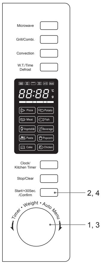 KENWOOD K30CSS14E - kottmeny - 2