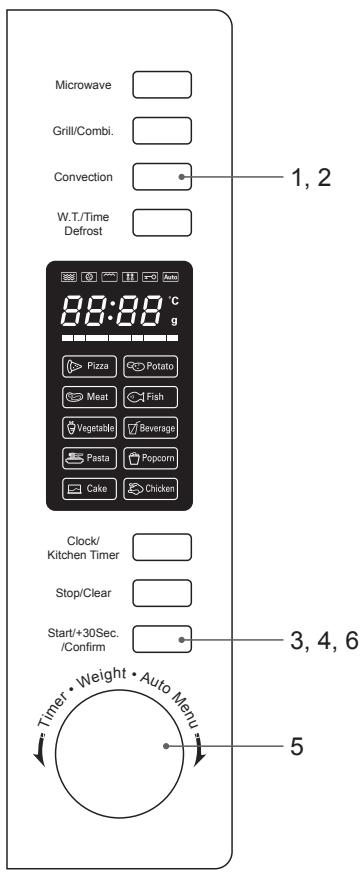 KENWOOD K30CSS14E - convection cooking (with preheating) - 4