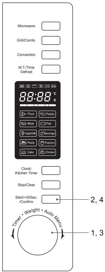 KENWOOD K30CSS14E - kødmenu - 2