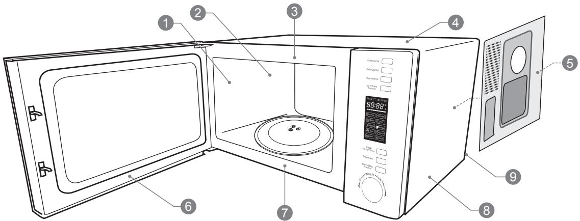 KENWOOD K30CSS14E - cleaning your microwave - 1