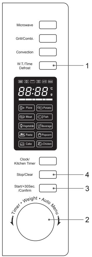 KENWOOD K30CSS14E - optøning i forhold til tid - 2