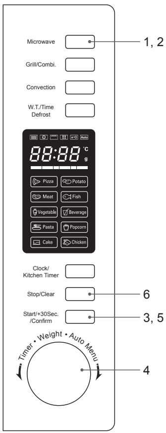 KENWOOD K30CSS14E - mikrobølgekoking - 2