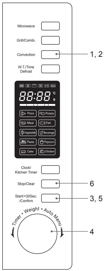KENWOOD K30CSS14E - convection cooking (without preheating) - 4
