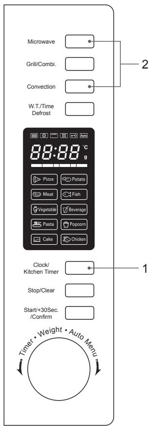KENWOOD K30CSS14E - saadaksesi selville nykyisen kypsennysasetuksen - 1