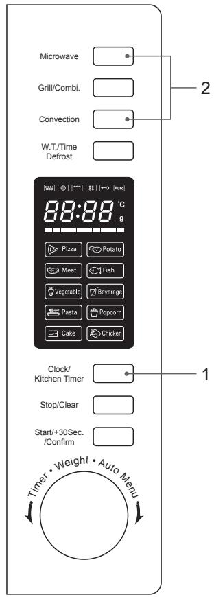 KENWOOD K30CSS14E - to find out the current cooking setting - 1