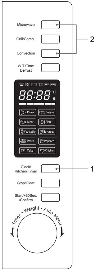 KENWOOD K30CSS14E - sādan findes de nuværende kogeindstillinger - 1