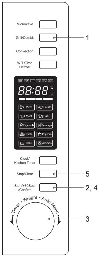 KENWOOD K30CSS14E - grilling ellkombinationstillagning - 2