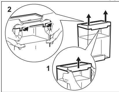 ELECTROLUX LRI1DF39W  -  LRI1DF39X - Nettoyage du distributeur d'eau - 2