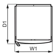 ELECTROLUX LRI1DF39W  -  LRI1DF39X - Dimensions - 2