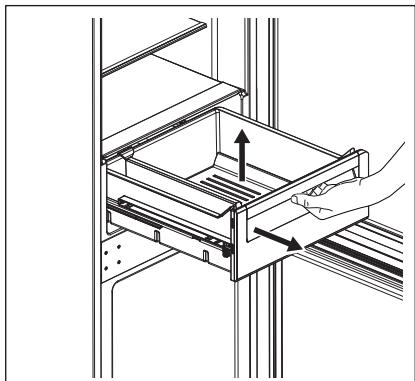 AEG-ELECTROLUX SCB819F8FS - Bac à légumes - 1