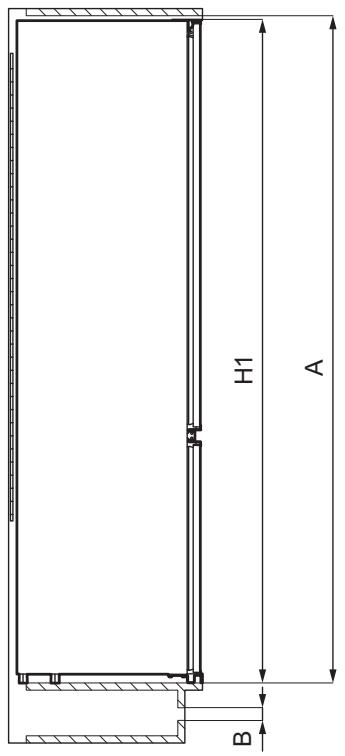 AEG-ELECTROLUX SCB819F8FS - Dimensions - 1