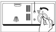 BOMANN GSP 7408 - Fill in the rinse aid - 1