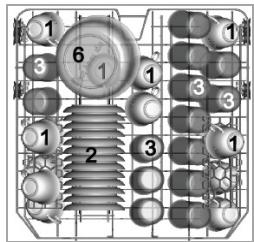 BOMANN GSP 850 - Loading the upper basket - 1