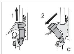 GORENJE EC637E111XKV - Démontage et remontage de la porte du FOUR (selon le modèle) - 3