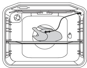 GORENJE EC637E111XKV - Cuisson avec la sonde thermométrique (sur certains modèles) - 2