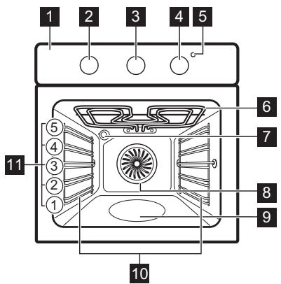 ZANUSSI ZOB21601XK - Vue d'ensemble - 1