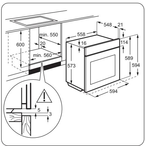 ZANUSSI ZOB21601XK - AVERTISSEMENT! - 1