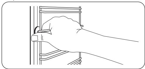 ZANUSSI ZOB21601XK - Retrait des supports de grille - 1