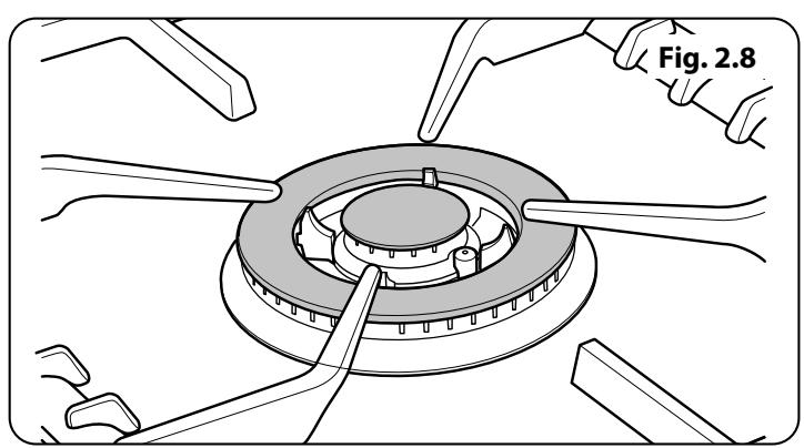 FALCON NUS 90 INDUCTION - Brûleurs de table de cuisson - 6