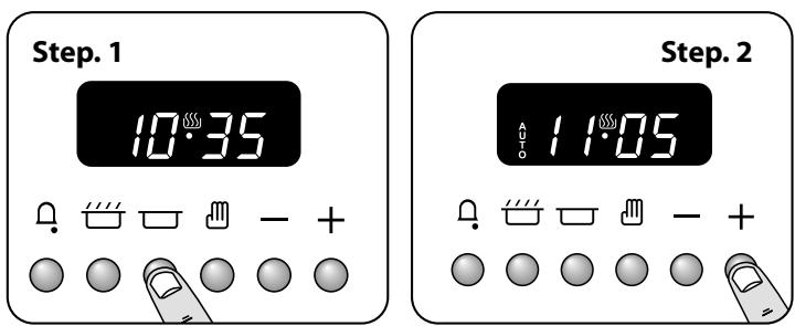 FALCON NUS 90 INDUCTION - Réglage d'une heure de fin de cuisson - 1