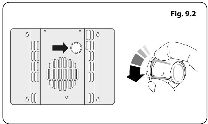 FALCON NUS 90 INDUCTION - La porte du four est alignée mal - 2
