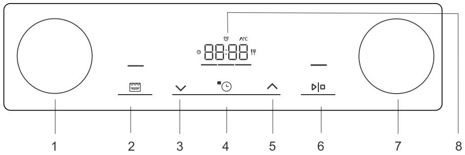 HISENSE BSA65226AX - Bandeau de commandes - 1