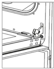 BOMANN EBO7906 - Removing the oven door - 2