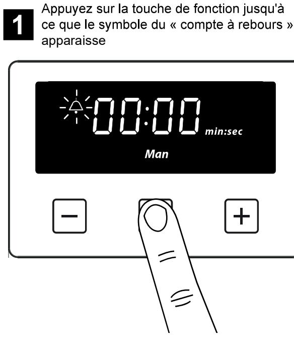 BELLING FARMHOUSE 60DF - Réglage du compte à rebours - 1