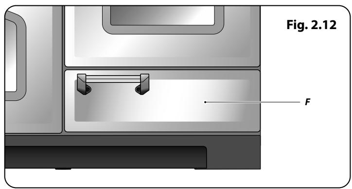 FALCON MODERN PROFESSIONAL+ 110 INDUCTION (CRA¨ME) - Tiroir pour calibrage du pain - 1
