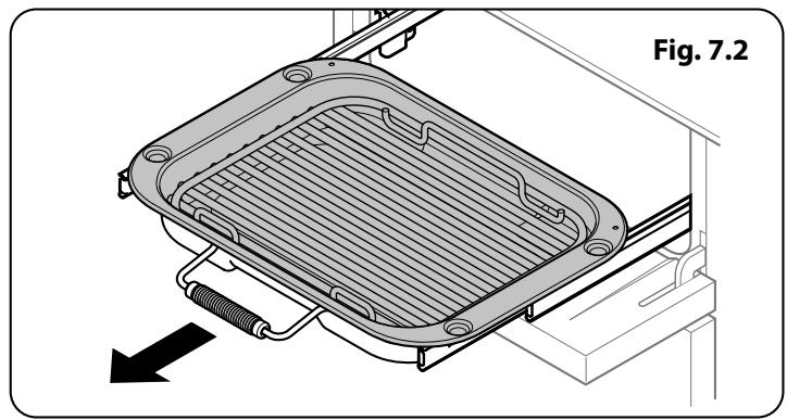 FALCON MODERN PROFESSIONAL+ 110 INDUCTION (CRA¨ME) - NE PAS mettre les rails coulissants au lave-vaissette. - 1