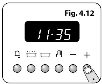 FALCON MODERN PROFESSIONAL+ 110 INDUCTION (CRA¨ME) - Mise en marche et arrêt du four avec minuterie - 6