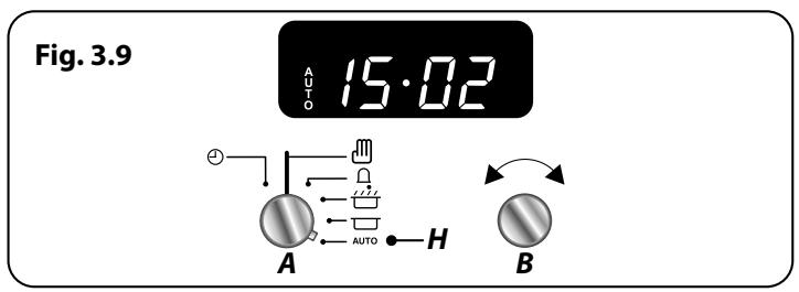 FALCON MODERN PROFESSIONAL+ 110 INDUCTION (CRA¨ME) - Mise en marche et arrêt du four avec minuterie - 8