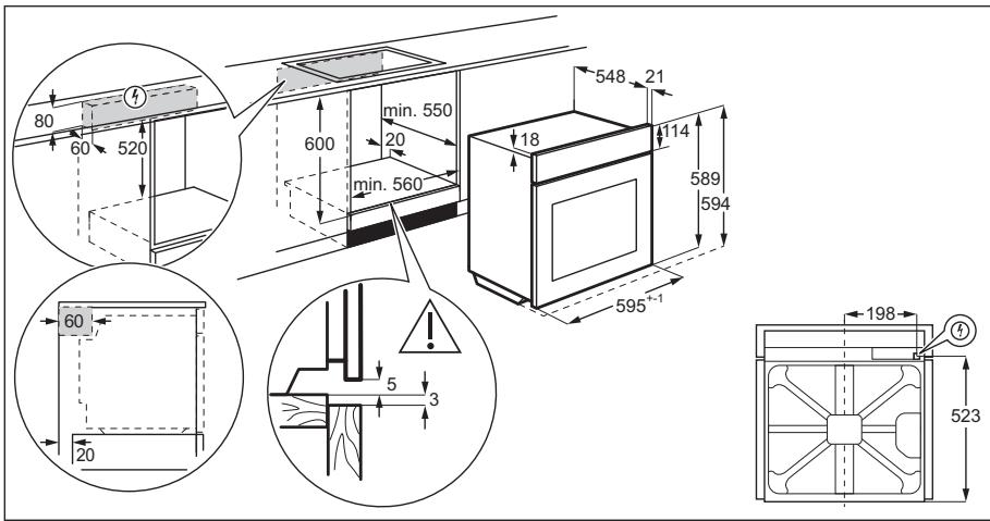 ELECTROLUX EOF3H40X - Avertissement! - 1