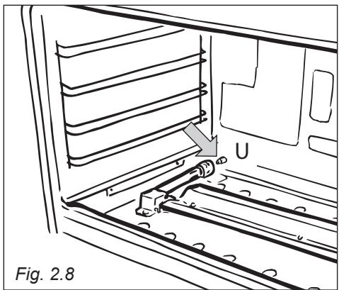 DELONGHI GEMMA96GV - SOSTITUZIONE DELL'INIETTORE DEL BRUCIATORE DEL FORNO - 1