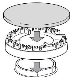 DELONGHI MEM965NN  -  MEM965RA -  MEM965RX -  MEM965TBX -  MEM965TNX -  MEM965XX - Mise en PLACE correcte du bruleur a TRIPLE couronne - 1
