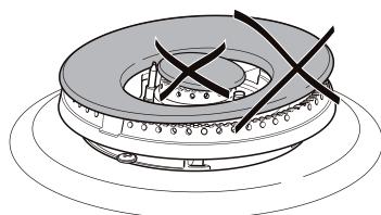 DELONGHI MEM965NN  -  MEM965RA -  MEM965RX -  MEM965TBX -  MEM965TNX -  MEM965XX - Mise en PLACE correcte du bruleur a TRIPLE couronne - 4
