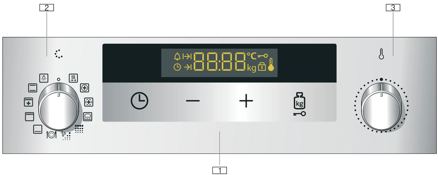 BALAY 3HB5848A0 - 3HB5848N0 - 3HB584CA0 - Control panel - 1