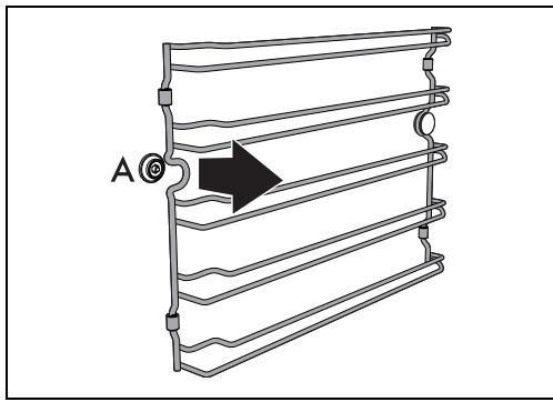 SMEG SO6606APNR - Démontage des glissières de support pour grilles et lèchefrites - 3