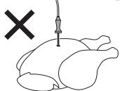SMEG SO6606APNR - Application correcte de la sonde - 2