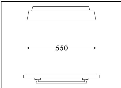 SMEG SO6606APNR - Dimensions hors tout de l'appareil (mm) - 3