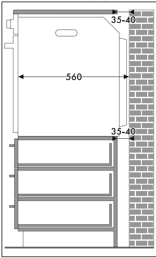 SMEG SO6606APNR - Encastrement en colonne (mm) - 1