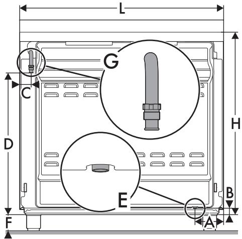 SMEG CC92MX9 - Positionnement - 5