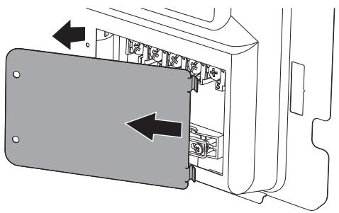SMEG CC92MX9 - Accès au bornier - 2